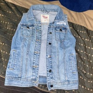 Light Blue Denim Vest
